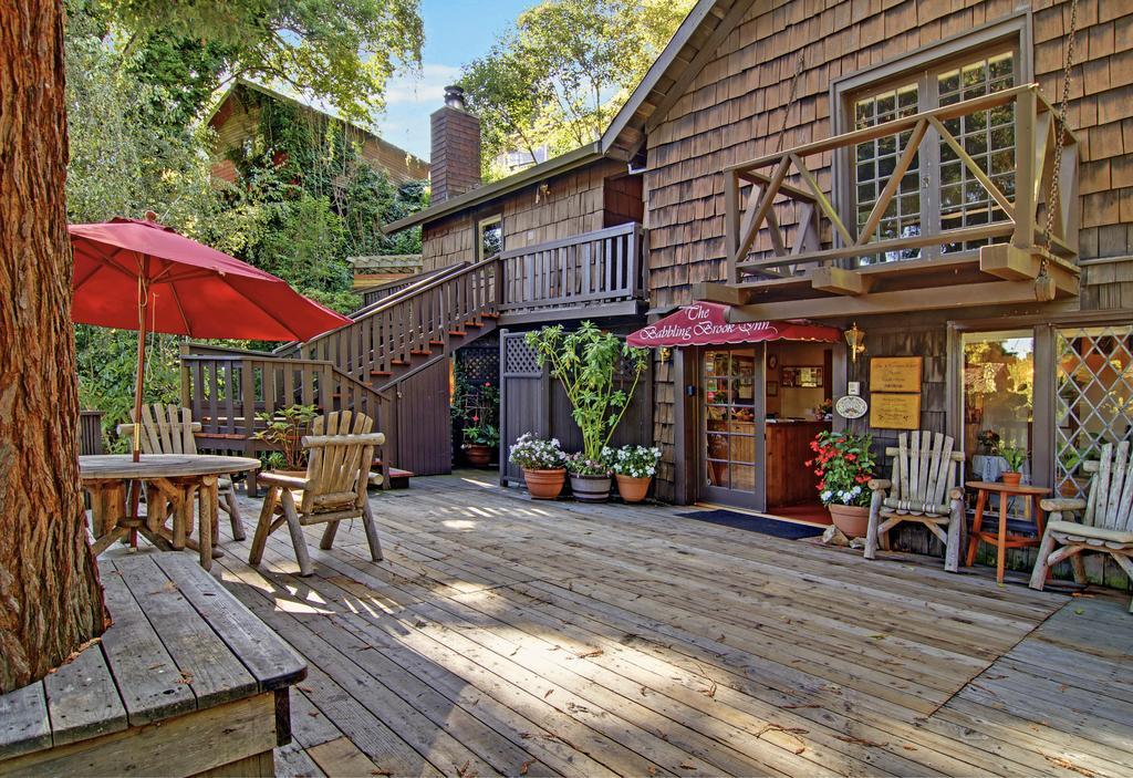 The Babbling Brook Inn Santa Cruz Exterior foto